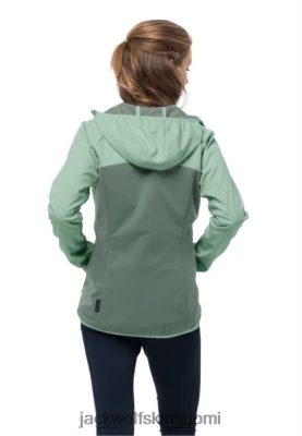 Jack Wolfskin Takki 286HZ42096 | Hedge Green Jack Wolfskin Go Retkeily Softshell W -merkit hedge Green