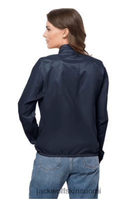 Jack Wolfskin Takki 286HZ42124 | Night Blue Pack & Go Windshell W -mallisto Jack Wolfskin Night sininen