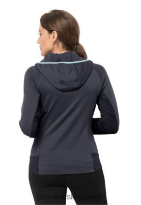 Jack Wolfskin Takki 286HZ42168 | Grafiitti Jack Wolfskin Hydro Grid Fleece W -mallisto grafiitti
