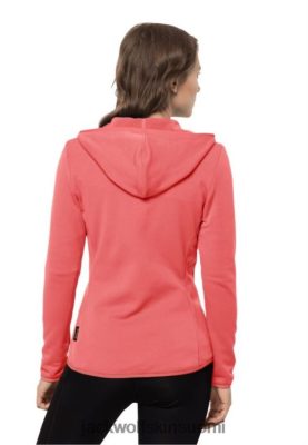 Jack Wolfskin Takki 286HZ42231 | Turbulenssi Fleece W Paras Jack Wolfskin Desert Rose autiomaassa