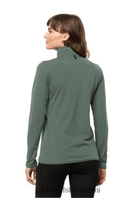 Jack Wolfskin Takki 286HZ4302 | Brand Pack & Go Fz W Hedge Green Jack Wolfskin hedge Green