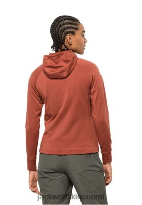 Jack Wolfskin Takki 286HZ4311 | Waldsee -huppari W -alkuperä ja Jack Wolfskin -syksy punainen syksyn punainen