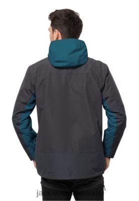 Jack Wolfskin Takki 286HZ43269 | Jack Wolfskin DNA Tundra 3in1 -takki M Blue Coral -kokoelmat sininen koralli