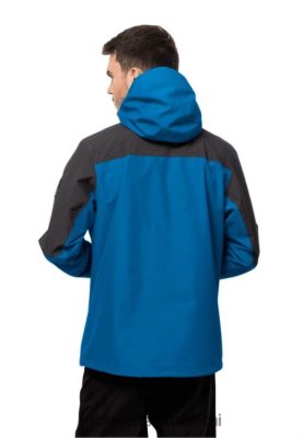 Jack Wolfskin Takki 286HZ43306 | Tuotemerkit Siniset Tyynenmeren dna -rhapsody -takki M Jack Wolfskin sininen Tyynenmeren alue