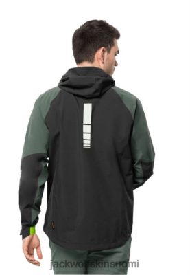 Jack Wolfskin Takki 286HZ43385 | Jack Wolfskin hedge Green Hot Morobbia 3L -takki M hedge Green
