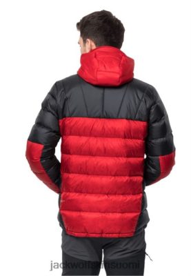 Jack Wolfskin Takki 286HZ43488 | adrenaliini punainen Jack Wolfskin Nebelhorn Down Hoody M -kokoelma adrenaliinipunainen