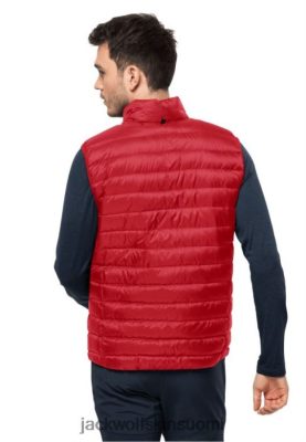 Jack Wolfskin Takki 286HZ43505 | Jack Wolfskin Adrenaline punainen alkuperäinen pack & Go Down Lest M adrenaliinipunainen