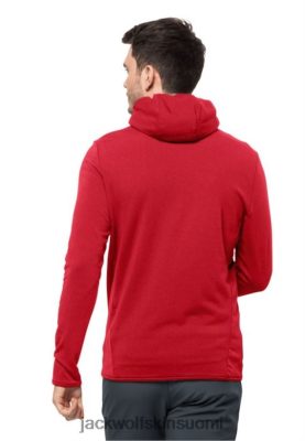 Jack Wolfskin Takki 286HZ43563 | Adrenaliini Red Pack & Go Hybrid M Jack Wolfskin uusi adrenaliinipunainen