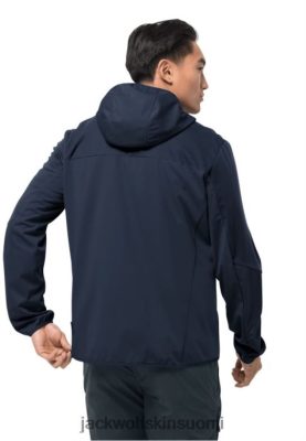 Jack Wolfskin Takki 286HZ43643 | Go vaellus Softshell M Jack Wolfskin Night Blue -kokoelmat Night sininen