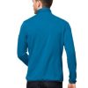 Jack Wolfskin Takki 286HZ43759 | Kuuma Jack Wolfskin Blue Pacific DNA -fleece m sininen Tyynenmeren alue