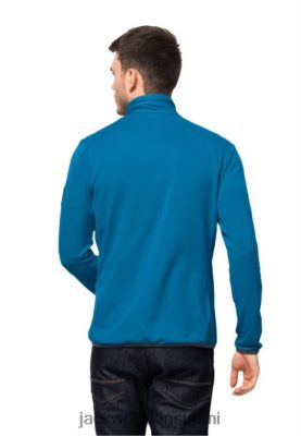 Jack Wolfskin Takki 286HZ43759 | Kuuma Jack Wolfskin Blue Pacific DNA -fleece m sininen Tyynenmeren alue