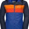 Jack Wolfskin Takki 286HZ44421 | Jack Wolfskin Four Lakes -takki Kids Active Blue Uusi aktiivinen sininen