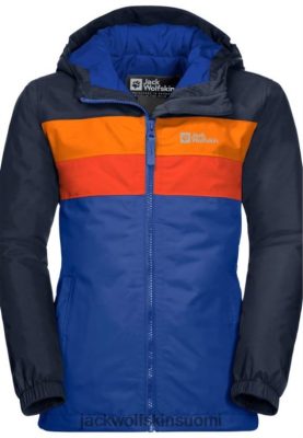 Jack Wolfskin Takki 286HZ44421 | Jack Wolfskin Four Lakes -takki Kids Active Blue Uusi aktiivinen sininen