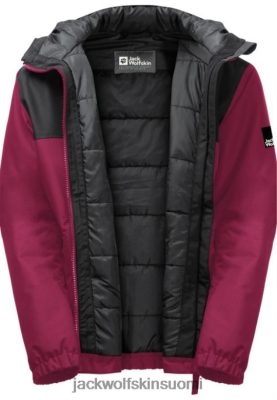 Jack Wolfskin Takki 286HZ44463 | Spirit 2l Ins -takki y Hot Jack Wolfskin Dark Ruby tumma rubiini