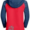 Jack Wolfskin Takki 286HZ44478 | Kokoelma Tucan -takki Kids Peak Red Jack Wolfskin punainen huippu