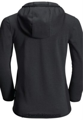 Jack Wolfskin Takki 286HZ44613 | Jack Wolfskin Active Jacket K Black Origins musta
