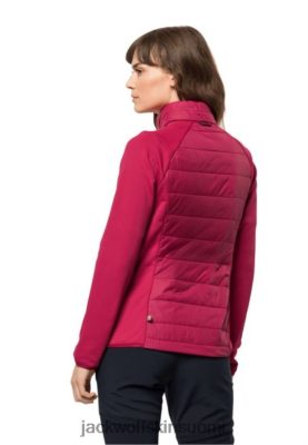 Jack Wolfskin Takki 286HZ44897 | Jack Wolfskin -karpalokokoelmat Bergland Hybrid W karpalo