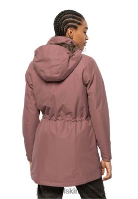 Jack Wolfskin Takki 286HZ44912 | Tuotemerkit Jack Wolfskin Madison Avenue Coat After Glow iltarusko