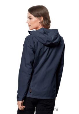 Jack Wolfskin Takki 286HZ44948 | Jack Wolfskin Best Night Blue Pack & Go Shell W Night sininen