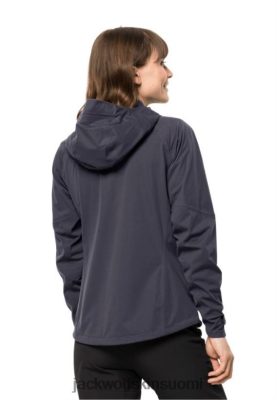 Jack Wolfskin Takki 286HZ44982 | Uusi korkein huipputakki W Graphite Jack Wolfskin grafiitti