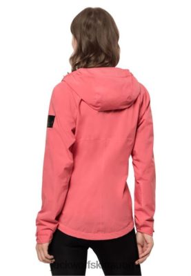 Jack Wolfskin Takki 286HZ44991 | Tasman Peak -takki W Hot Jack Wolfskin Desert Rose autiomaassa