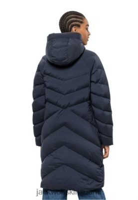 Jack Wolfskin Takki 286HZ45035 | marienplatz takki w Jack Wolfskin Night Blue Hot Night sininen