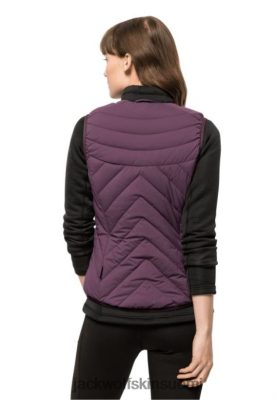 Jack Wolfskin Takki 286HZ45128 | Kokoelmat Jack Wolfskin Athletic Down Livi W Grapevine viinirypäle
