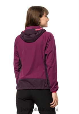 Jack Wolfskin Takki 286HZ45194 | Wild Berry Collections Eagle Peak II Hoody W Jack Wolfskin villi marja
