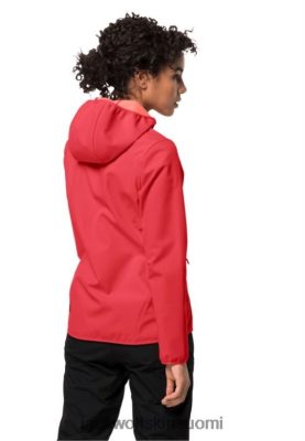 Jack Wolfskin Takki 286HZ45205 | Northern Point Women Tulp Red Jack Wolfskin -kokoelmat tulppaani punainen