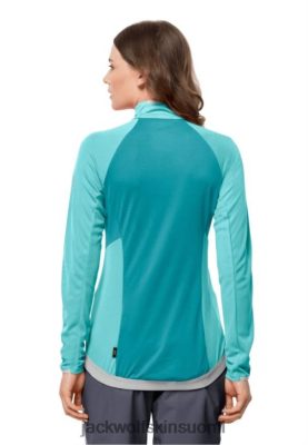 Jack Wolfskin Takki 286HZ45345 | Uusi piparminttu Jack Wolfskin -gradienttitakki W piparminttu