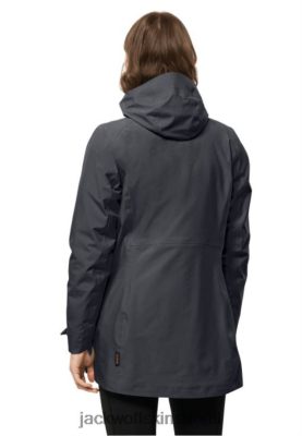 Jack Wolfskin Takki 286HZ45 | Jack Wolfskin Herzberg 3in1 -takki W musta tuotemerkki musta