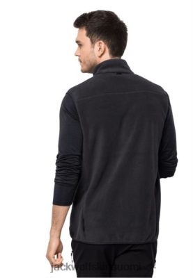 Jack Wolfskin Takki 286HZ46392 | Black Jack Wolfskin Waldsteig FZ Vest M -kokoelma musta