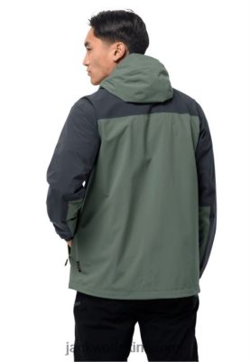 Jack Wolfskin Takki 286HZ46433 | Jack Wolfskin -hedge Green Best Go -vaellustakki M hedge Green