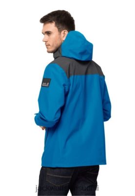 Jack Wolfskin Takki 286HZ46484 | Jack Wolfskin Brand Blue Pacific DNA -lohkotakki M sininen Tyynenmeren alue
