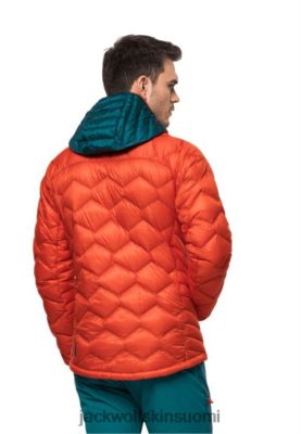 Jack Wolfskin Takki 286HZ46650 | Jack Wolfskin Wild Brier Alpspitze Down Hoody M -merkit villipuisto