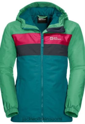 Jack Wolfskin Takki 286HZ47495 | Bay Blue Jack Wolfskin Origins Four Lakes -takki lapset bayn sininen