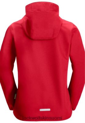 Jack Wolfskin Takki 286HZ47530 | Brändit Peak Red Flaze -takki K Jack Wolfskin punainen huippu