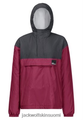 Jack Wolfskin Takki 286HZ47610 | Jack Wolfskin Dark Ruby Spirit Ins Smock y paras tumma rubiini
