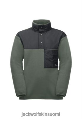 Jack Wolfskin Takki 286HZ47651 | Spirit Fleece Halfzip y Jack Wolfskin Thyme Green Brands vihreä timjami