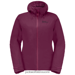 Jack Wolfskin Takki 286HZ47895 | Naisten viisaampi eristetty takki Hot Jack Wolfskin Wild Berry villi marja