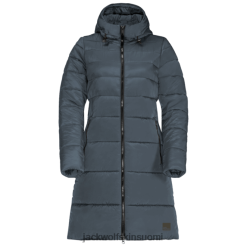 Jack Wolfskin Takki 286HZ47942 | Naisten Eisbach -takki liuskekivi sininen muoti Jack Wolfskin liuskekivinen