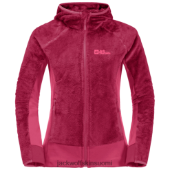Jack Wolfskin Takki 286HZ48014 | Naisten rotwand hupullinen täysjohtokarpalamerkit Jack Wolfskin karpalo