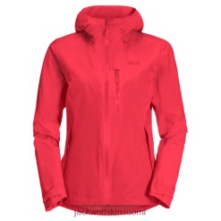 Jack Wolfskin Takki 286HZ48097 | TULIP Red Collection Jack Wolfskin Women's Go -vaellustakki tulppaani punainen