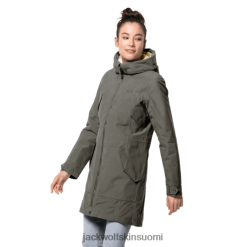 Jack Wolfskin Takki 286HZ48222 | Brand Rocky Point Parka Grape Leaf Jack Wolfskin rypäleen lehti