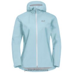 Jack Wolfskin Takki 286HZ48227 | Naisten JWP Shell Jack Wolfskin huurrettu sininen uusi huurrettu sininen