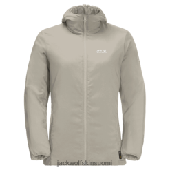 Jack Wolfskin Takki 286HZ48277 | Naisten JWP Atmos -takki Dusty Grey Jack Wolfskin -brändi pölyinen harmaa