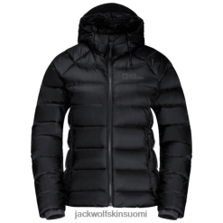 Jack Wolfskin Takki 286HZ48289 | Mustat tuotemerkit Jack Wolfskin Women's Nebelhorn Down Hoody musta