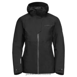 Jack Wolfskin Takki 286HZ48537 | Kokoelma Black Jack Wolfskin Women's Athletic 5in1 musta