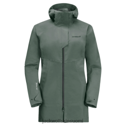Jack Wolfskin Takki 286HZ48543 | Naisten urheilullinen takki alkuperäinen Jack Wolfskin hedge Green hedge Green