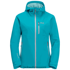 Jack Wolfskin Takki 286HZ48605 | Alkuperä Naisten Eagle Peak -takki Jack Wolfskin Dark Aqua tumma vesi